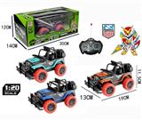 OBL819653 - English and jeep remote control car (cross)