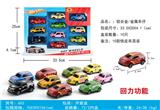 OBL819706 - Back light alloy/metal car (article 10 boxes)