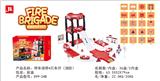 OBL819754 - Parking lot with 4 taxi-skiing scooters (fire)