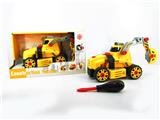 OBL820173 - INERTIAL FUNCTION DIY SELF-LOADING BUILDING BLOCKS ENGINEERING CUTTING MACHINE (WITHOUT CHARACTERS)