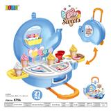 OBL820535 - ICE CREAM ELEPHANT PULL BAR BOX