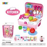 OBL820540 - Backpack tableware box (with light music)