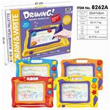 OBL820610 - COLORED WRITING BOARD (YELLOW, BLUE, ORANGE AND RED 4 COLORS)