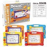 OBL820613 - BLACK AND WHITE TABLET (YELLOW, BLUE, ORANGE AND RED 4 COLORS)