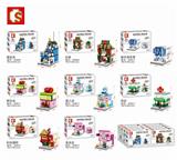 OBL820624 - Super mini streetscape - 8 mixed styles