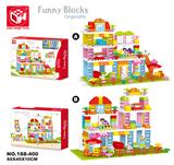 OBL821149 - 益智积木--花园别墅142块