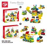 OBL821168 - 益智积木--变形机器人49块