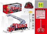 OBL822559 - 1：48美式云梯消防
四通灯光遥控车
包电(3AA电池+USB充电座)