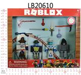 OBL823115 - 2.5-3寸虚拟世界魔法大师公仔4只+配件盒装