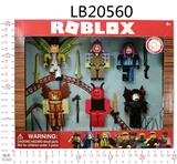 OBL823137 - 2.5-3寸虚拟世界魔鬼天使公仔6只+配件盒装
