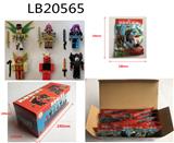 OBL823144 - 2.5-3寸虚拟世界魔鬼天使公仔单只+配件锡袋装 (18袋装1展示盒）