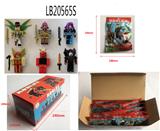 OBL823145 - 2.5-3寸虚拟世界魔鬼天使公仔单只+配件锡袋装 (18袋装1展示盒）散装