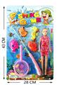 OBL823175 - Barbie with magnetic fishing