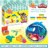 OBL823573 - Marine animals in colored mud
