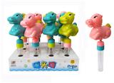 OBL823837 - 12 solid color cartoon horses