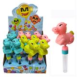 OBL823842 - 12 solid color cartoon horses
