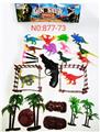 OBL824008 - Pvc hunting dinosaurs