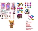 OBL824437 - Surprise NANANA!一代8寸11关节爆枕娃娃
