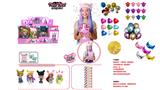 OBL824442 - 新款二代惊喜娜娜surprise NANANA!8寸11关节娃娃