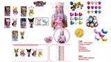 OBL824443 - 新款二代惊喜娜娜surprise NANANA!8寸11关节娃娃