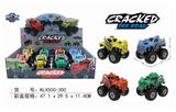 OBL825331 - 四驱动惯性裂纹怪物越野车