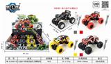 OBL825552 - 合金DIY拼装四驱回力攀爬车
