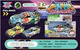OBL826126 - 1: 36 GRAFFITI ALLOY RECOIL CAR