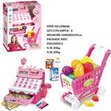 OBL826229 - GIRL CASH REGISTER FRUIT CART