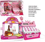 OBL826237 - GIRLS BARBECUE SUPERMARKET AND CASH REGISTER