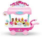 OBL826918 - PINK ICE CREAM CART