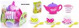 OBL826924 - LARGE POT TEA SET COMBINATION 13PCS