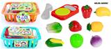 OBL826932 - CHINESE BASKET SLICED FRUIT 19PCS