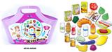 OBL826933 - LARGE CARRY-ON BASKET FOOD COMBINATION 31PCS