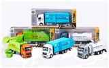 OBL827209 - 1:32 MIXED COLOR RETURN ALLOY CITY CAR