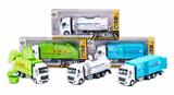 OBL827210 - 1:32 WHITE RETURN ALLOY CITY CAR