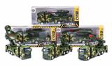 OBL827213 - 1:32 MILITARY GREEN RETURN ALLOY MILITARY VEHICLE