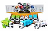 OBL827218 - 1:32 WHITE RETURN ALLOY CITY CAR