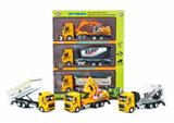 OBL827222 - 1:32 YELLOW RETURN ALLOY ENGINEERING VEHICLE