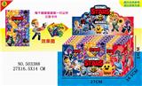 OBL828007 - 24锡袋装3吋荒野战斗5+3张卡片
