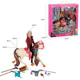 OBL828030 - BAP AND SIMULATION BIG TWO HORSE SUIT