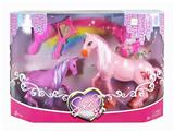 OBL828037 - TWO BARBIE HORSES