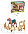 OBL828127 - TWO BARBIE HORSES