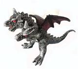 OBL828670 - 银色三头龙