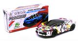 OBL828731 - ELECTRIC 3D LIGHT MUSIC GRAFFITI FERRARI.
