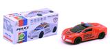 OBL828735 - ELECTRIC 3D LIGHT MUSIC BUGADIE POLICE CAR.