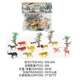 OBL828942 - 2寸动物12款2树