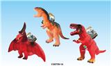 OBL831012 - 搪胶恐龙带声光(3款混装)
