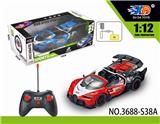 OBL831582 - 1:12 布加迪敞篷遥控赛
车开三门
