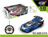 OBL831583 - 1:12 布加迪有顶遥控赛
车开三门
