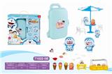 OBL831792 - Tinker bell cat ice cream hand-pull box.